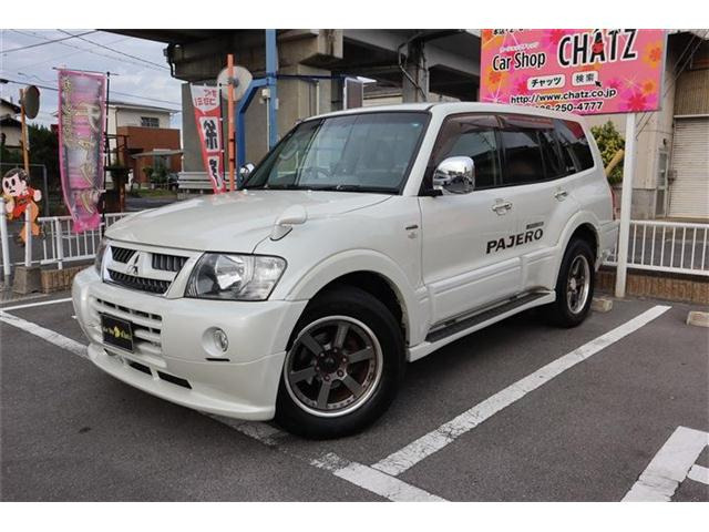 パジェロ 3.0 ロング エクシード 4WD エアロパーツ 4WD エンケイ18アルミ