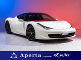 458イタリア F1 DCT 正規ディーラー車赤革シートヒーター20AW