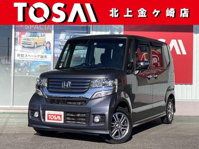中古車 ホンダ N-BOX+カスタム 660 カスタムG 車いす仕様車 4WD の中古車詳細 (76,000km, グレー, 岩手県, 69.