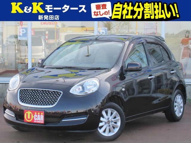 マーチ 1.2 ボレロ 4WD 後期 バックカメラ エンジンスターター