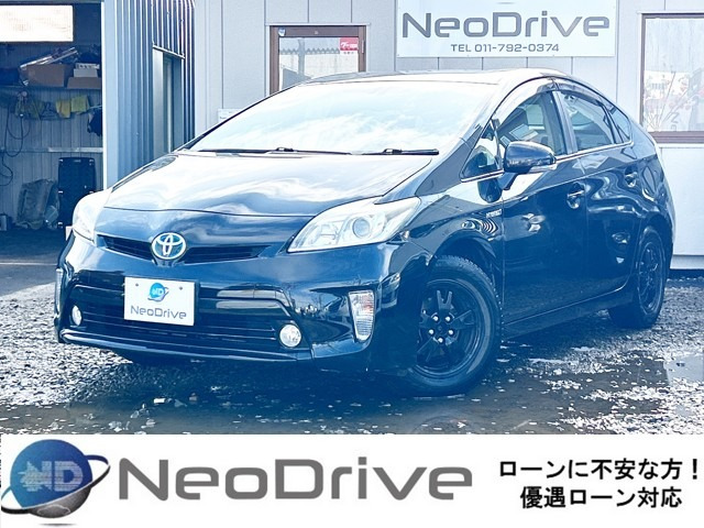 プリウス 1.8 G 純正ナビ ハーフレザー Bカメラ ETC
