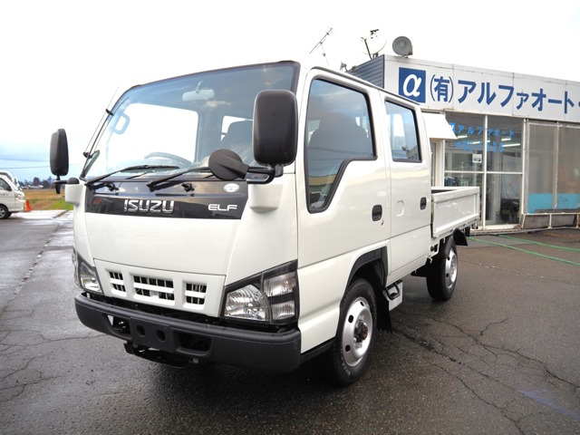 中古車 いすゞ エルフ 3.1 ダブルキャブ フルフラットロー ディーゼル 4WD の中古車詳細 (11,000km, ホワイト, 秋田県,  189万円) | 中古車情報・中古車検索なら【車選びドットコム（車選び.com）】