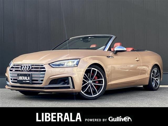 S5カブリオレ 3.0 4WD 4WD 本革シート