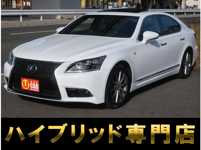 LS 600h Fスポーツ 4WD ナビ地デジカメラBluetooth本革サンルーフ