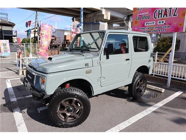 ジムニー XL リミテッド 4WD Lグリーン全塗装 5MTターボ 4WD