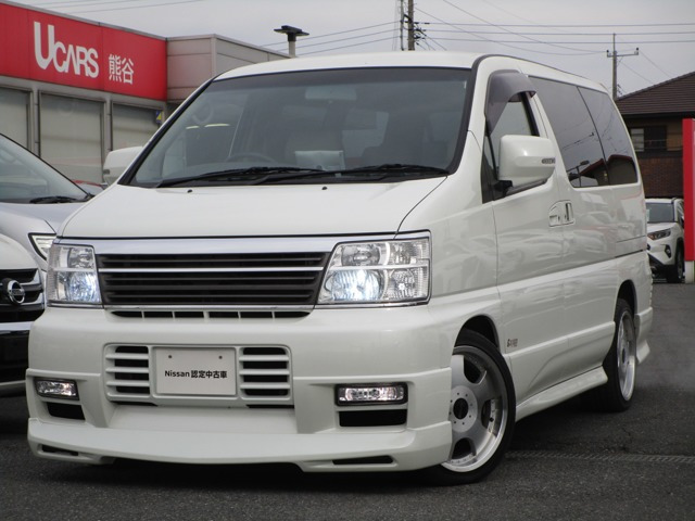 中古車 日産 エルグランド 3.5 V の中古車詳細 (44,000km, ホワイト 