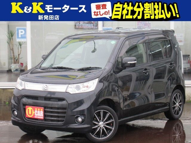 ワゴンRスティングレー X 関東仕入 社外ナビ TV Bluetooth Bカメラ