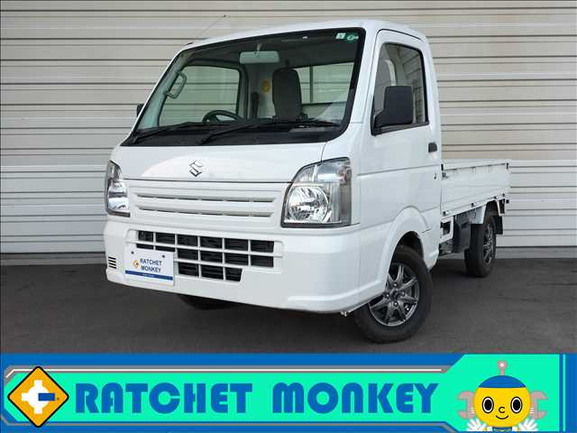 中古車 スズキ キャリイ KC パワステ 4WD の中古車詳細 (21,000km, 白 