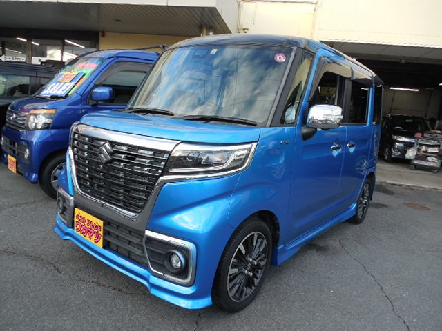 スペーシアカスタム ハイブリッド(HYBRID)  XSターボ 全方位モニターパッケージ
