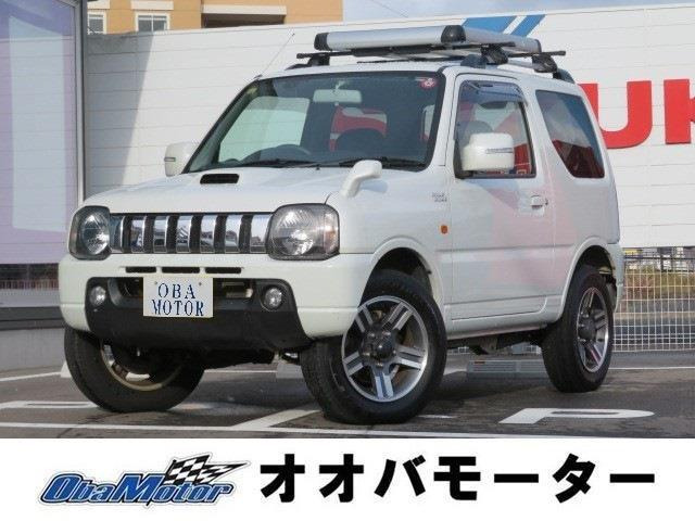 ジムニー ワイルドウインド 4WD Aftermarketメモリーナビ・ルーフキャリア付