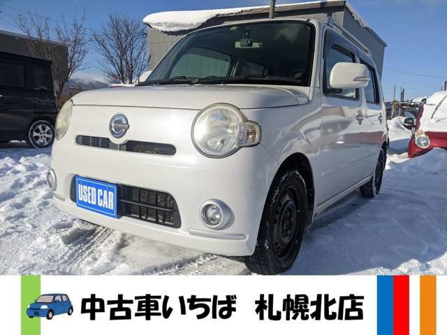 ミラココア プラス X 4WD ドアバイザー ローン対応 車検整備付