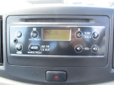 こちらのお車にはCDラジオデッキが付いています!