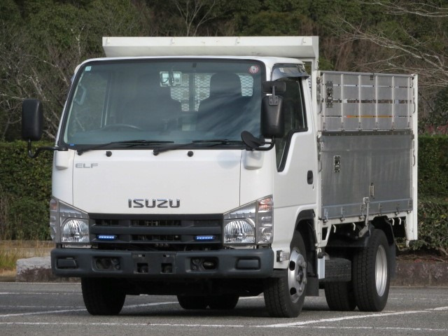 エルフ  2t 全低床 10尺 アルミブロック