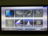 ナビ搭載オーディオはCD/DVD・フルセグTV・BluetoothオーディオやUSBなど豊富に対応しています♪