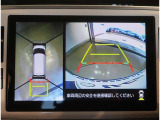 パノラミックビューモニター付きです。全方向の確認ができて安心です。