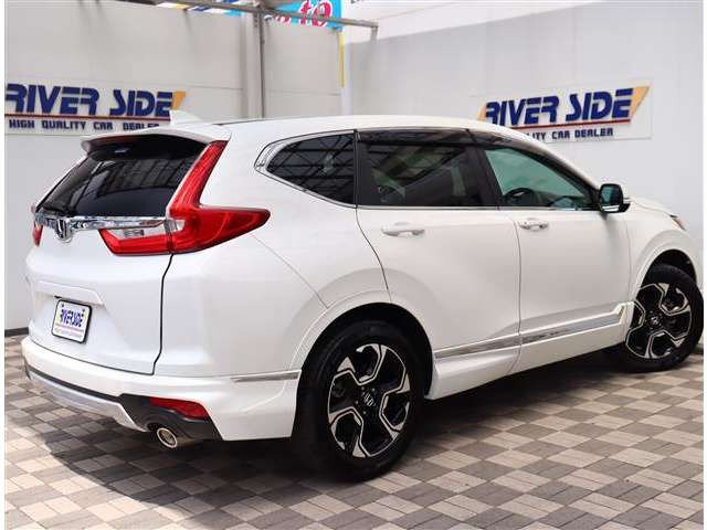 中古車 ホンダ CR-V 1.5 EX ワンオーナー モデューロエアロ 純正ナビ 