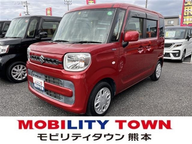 スペーシア ハイブリッド(HYBRID) G 衝突被害軽減ブレーキ非装着車 社外ナビ スライ...