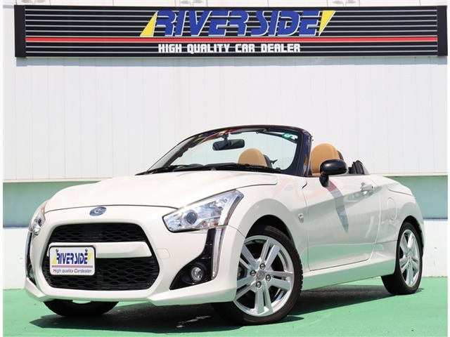 中古車 ダイハツ コペン ローブ 純正ナビフルセグTV 16インチアルミ の 