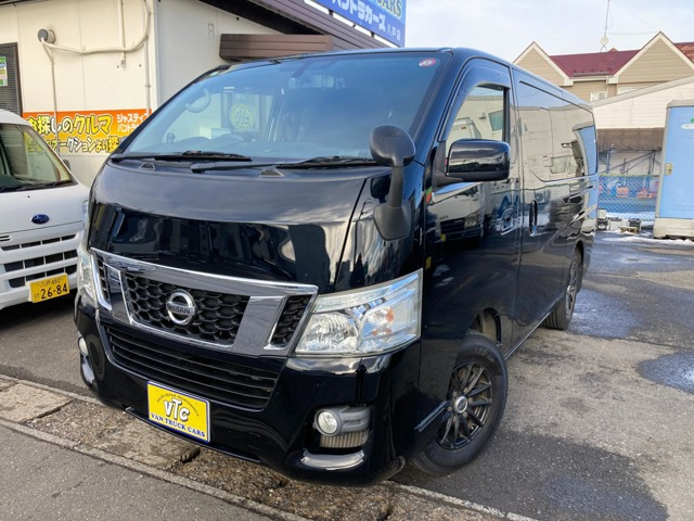 NV350キャラバン 2.5 プレミアムGX ロング ディーゼル 4WD 両側スライド ナビ TV ベ...