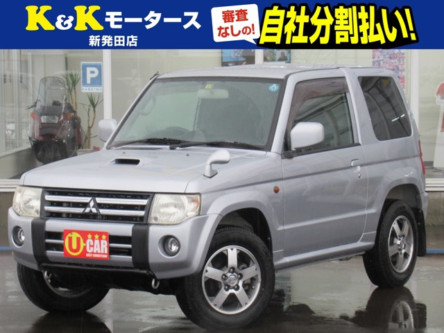 パジェロミニ VR 4WD 関東仕入 後期 社外ナビ フルセグ