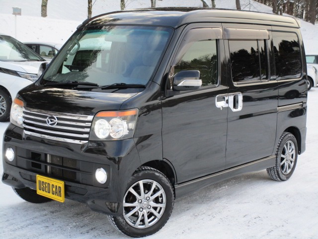 中古車 ダイハツ アトレーワゴン カスタムターボ RS リミテッド 4WD の 