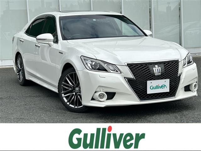 中古車 トヨタ クラウンアスリート ハイブリッド 2.5 G 本革シート  