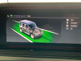 ◆ダイナミックセレクト◆標準設定のComfort、燃費性能優先のECO、スポーティなSport、ドライバーの好みでエンジン・トランスミッションなどを自由に設定できるIndividualが選択可能!
