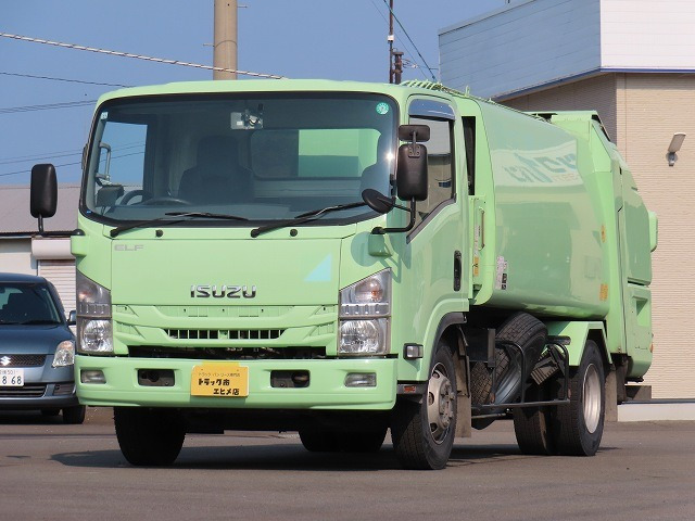 エルフ 塵芥車 3.1t ワイド 巻込パッカー