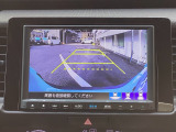 バックカメラはワイドカメラになっていますので、3種類の映像が選択可能です☆これはワイドビュー♪