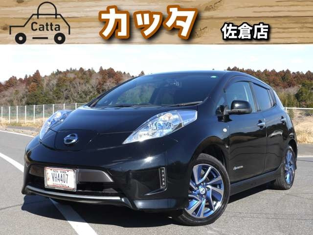 リーフ X エアロスタイル 純正LED/黒本革シート/BOSEサウンド/ETC