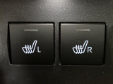 【シートヒーター】シートを温めてくれる暖房機器です!長時間座っていると負担が掛かりやすい背中や腰、または冬場などの寒い日に冷えやすい脚部に快適なぬくもりを伝えます。