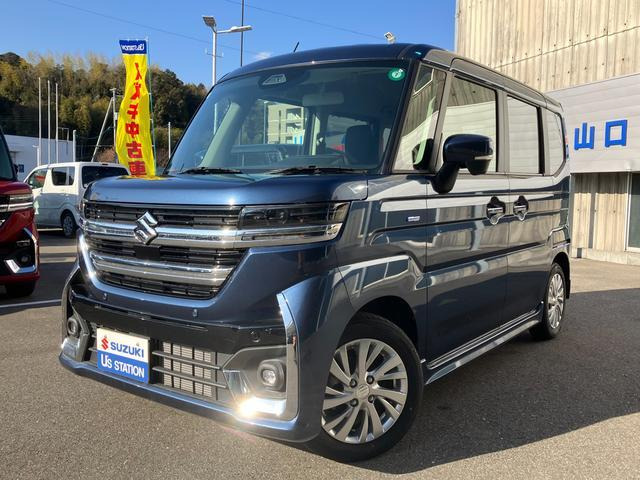 スペーシアカスタム ハイブリッド(HYBRID)  GS 試乗車アップ