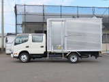 デュトロ  2t 4WD ロング Wキャブ ドライバン 内寸-長370x幅178x高211