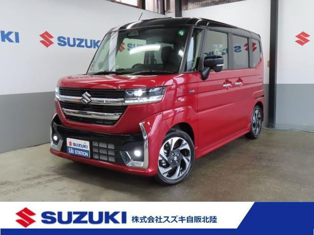 スペーシアカスタム ハイブリッド(HYBRID)  XSターボ 4WD カーナビ
