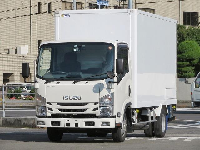 エルフ  2t ロング 保冷バン P/G 内寸-長432x幅167x高191
