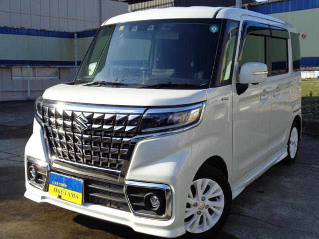 スペーシアカスタム ハイブリッド(HYBRID)  GS 純正9インチ全方位ナビ