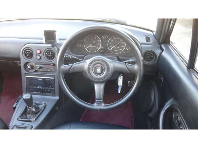 NAロードスター最初期モデル 純正ステアリング マツダ ユーノス NA