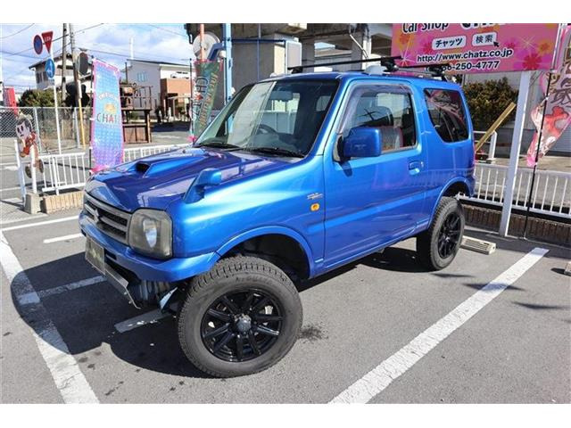 ジムニー ワイルドウインド 4WD 純正ブルー ターボ 切替4WD