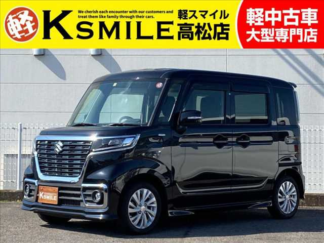 スペーシアカスタム ハイブリッド(HYBRID) GS 衝突被害軽減ブレーキ非装着車 片側電...