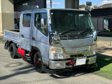 キャンター 3.0 全低床 ディーゼル ダブルキャブ ブルーテック メモリーナビ/フルセ...