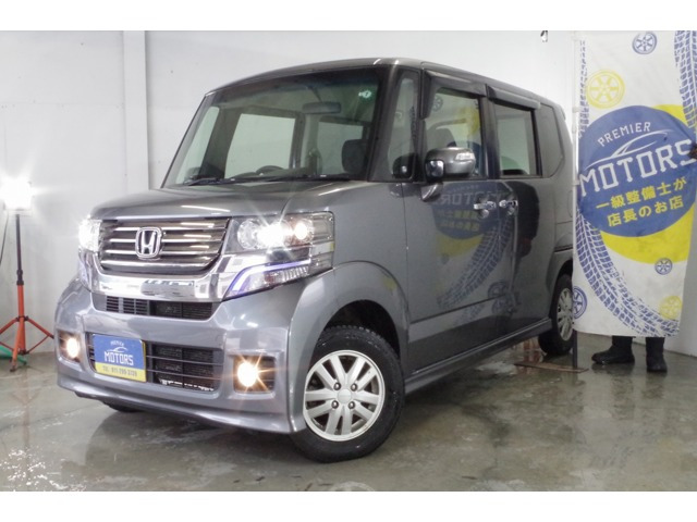 N-BOXカスタム G Lパッケージ 4WD 自社分割/10年保証/スマートキー/HID