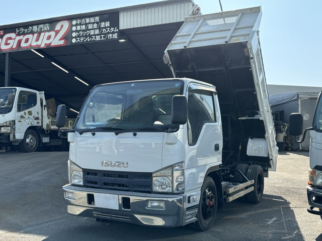 エルフ 3.0 強化ダンプ フルフラットロー ディーゼル 3t 6速マニュアル