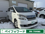 ヴェルファイアハイブリッド 2.4 V 4WD 後席モニター 純正ナビ夏冬T付 クルコン