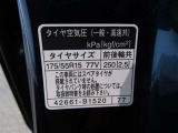 タイヤ基準サイズ175/55R15