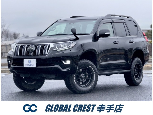 ランドクルーザープラド 2.8 TX ディーゼル 4WD 1年保証付 1オ-ナ- 社外足廻リフトア...