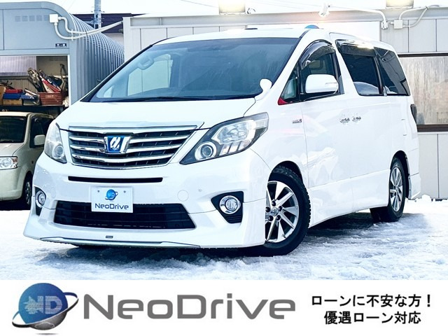 アルファードハイブリッド 2.4 SR 4WD 本州仕入 モデリスタ サンルーフ ナビ
