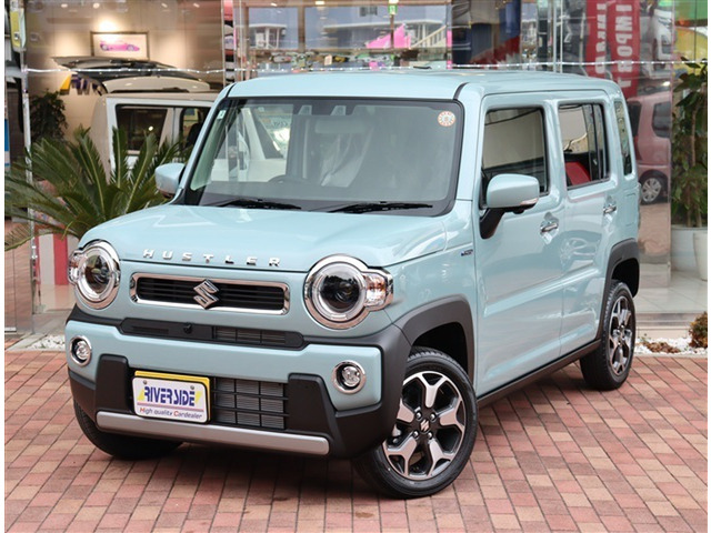 ハスラー ハイブリッド(HYBRID) Xターボ 届出済未使用車 9型ナビ 全方位カメラ