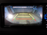 バックモニター付きなので車庫入れもラクラクです♪