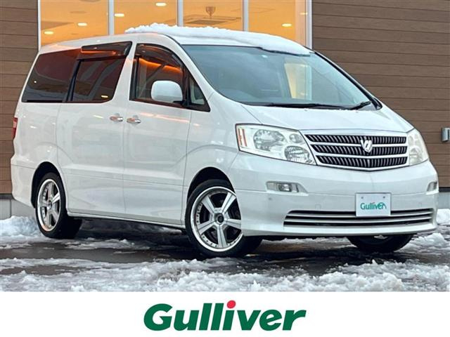 アルファード 3.0 G MZ Gエディション 4WD 本革シート