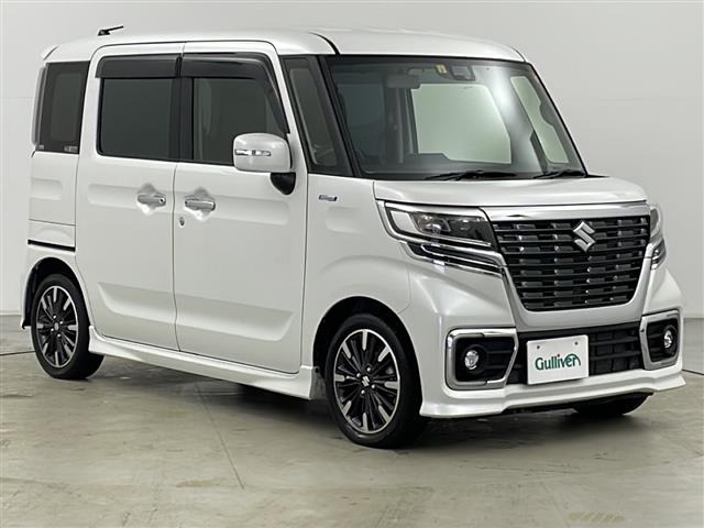 スペーシアカスタム ハイブリッド(HYBRID)  XSターボ 4WD 4WD ワンオーナー